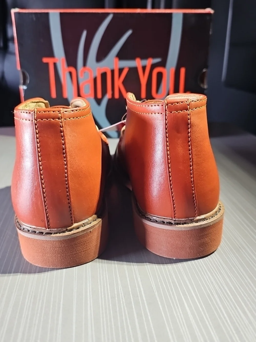 Deer Stags Boys Ballard Luggage‎ HTEC Chukka Dress Boots Boys 1M NEW In Box